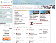 Tablet Screenshot of meditras.de