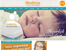 Tablet Screenshot of meditras.nl